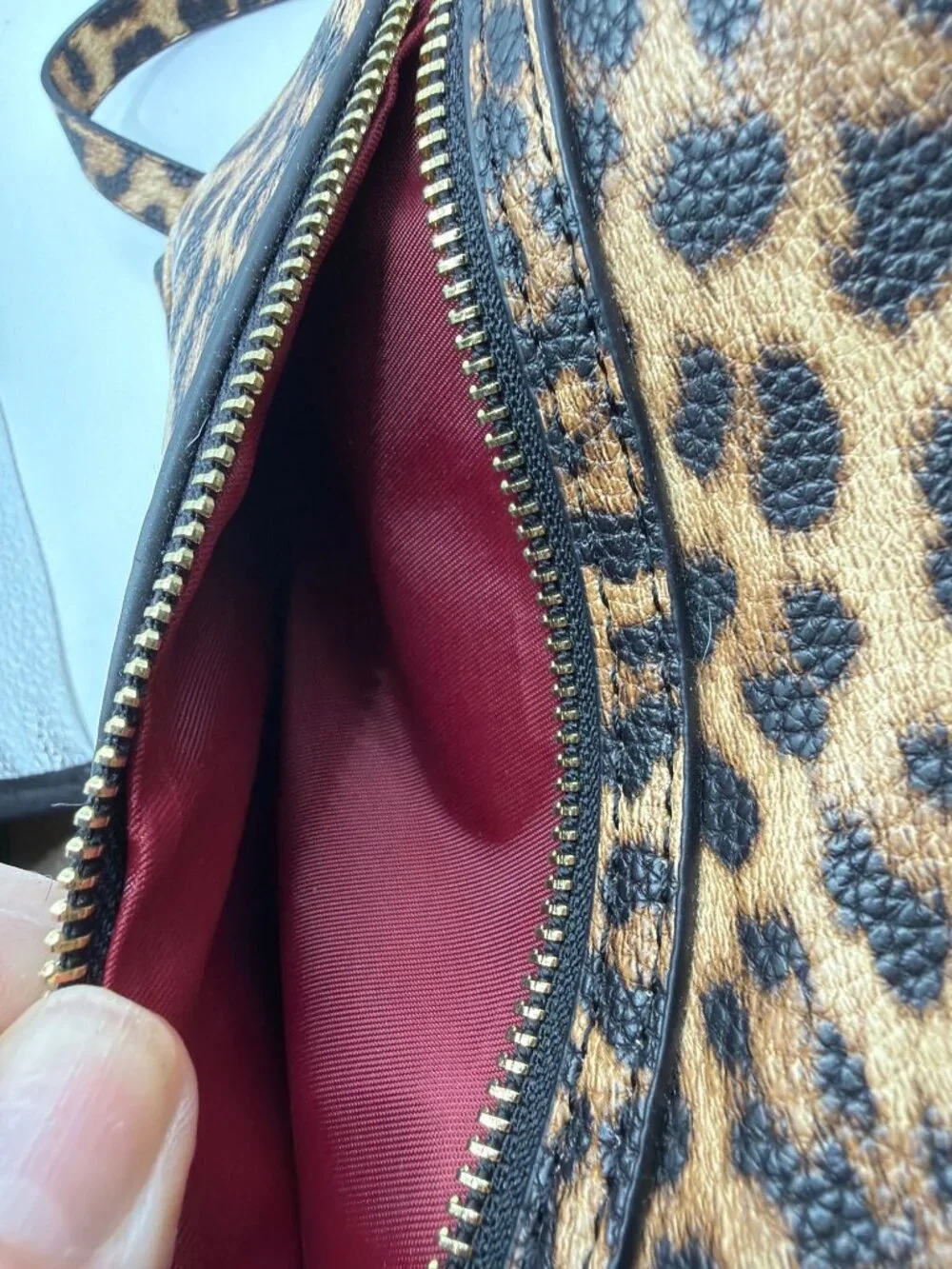 Lit Crossbody Leopard Print Purse With LED Light By PurseN